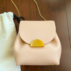 Polene Numero Un mini in Monochrome pink bag